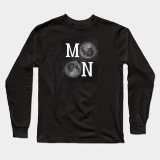 Aesthetic Full Moon Long Sleeve T-Shirt